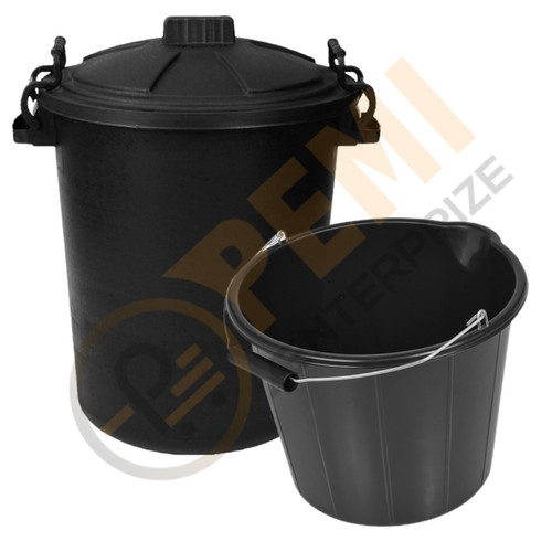 50l black clip - 50l, bins