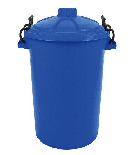 80l large outdoor dustbin with - 80l,