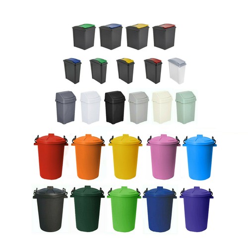 25l 50l 80l plastic dustbin - plastic,