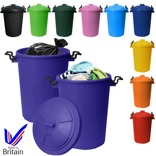 50l dustbin clip lock - x,