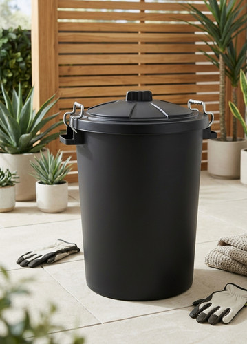 50l dustbin clip locking lid - clip,