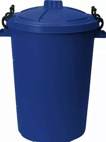 80l bin with clip - bin, lock