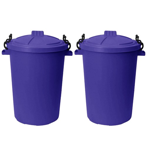 50l dustbin with - with, lock