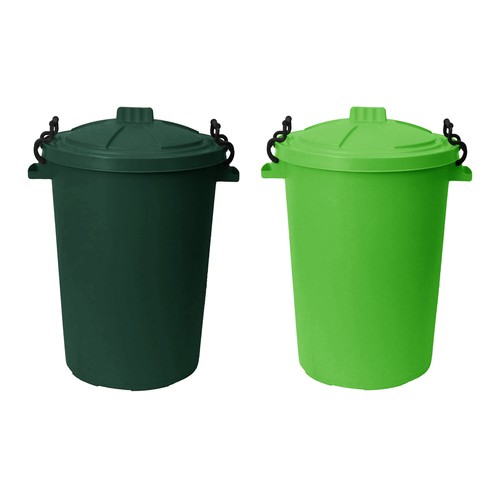 50l dustbin with clip - with, lock