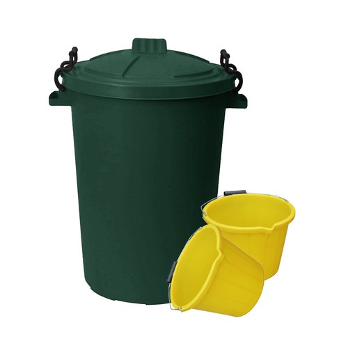 50l green bin heavy - bin, duty