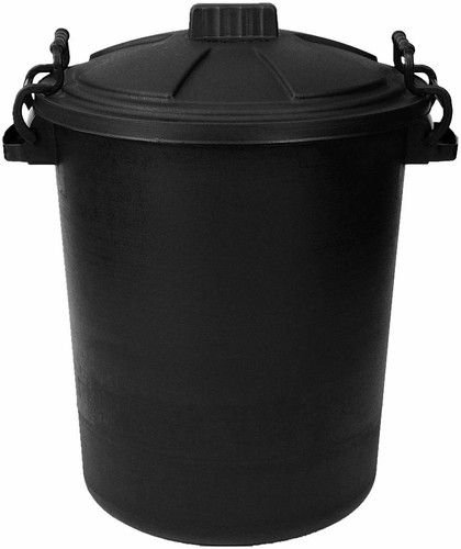 80l plastic large dustbin - 80l,