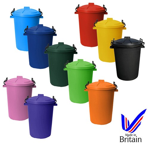 50l litres plastic dustbin - litres,