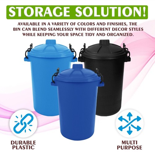 50l 80l bin - 50l/80l, lock