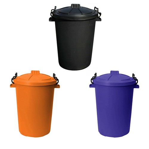 50l bin clip lock - bin, bird